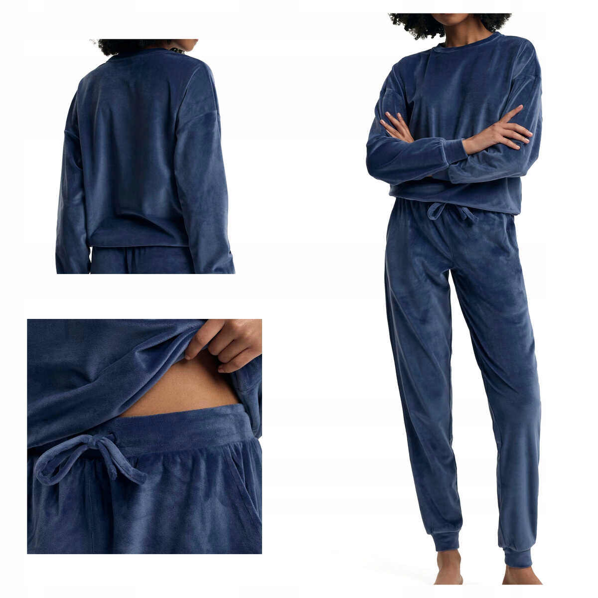 Henderson Dámské pohodlné pyžamo Delanie 43722 tmavě modré S