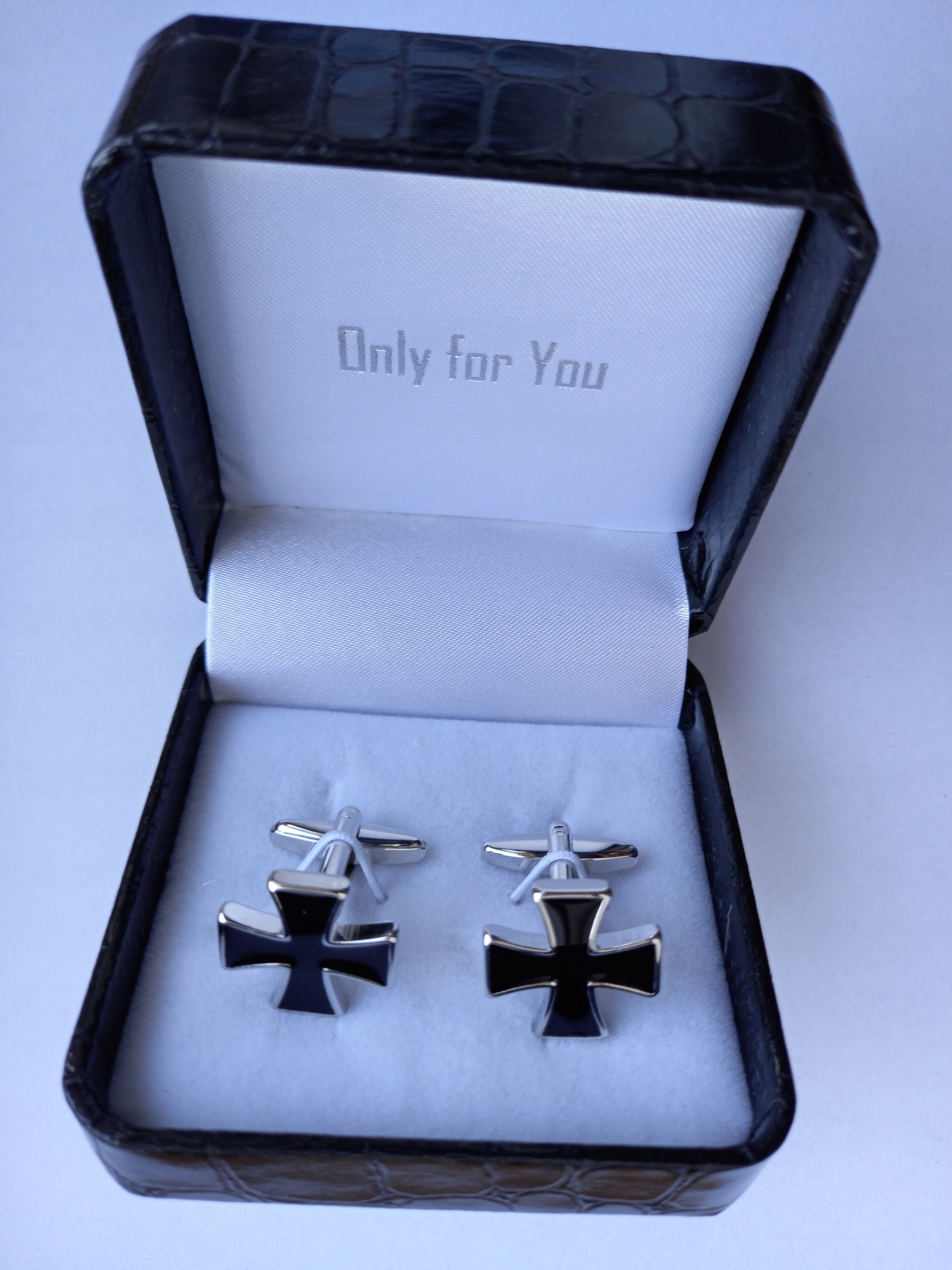 Manžetové knoflíčky na košili Maltézský kříž