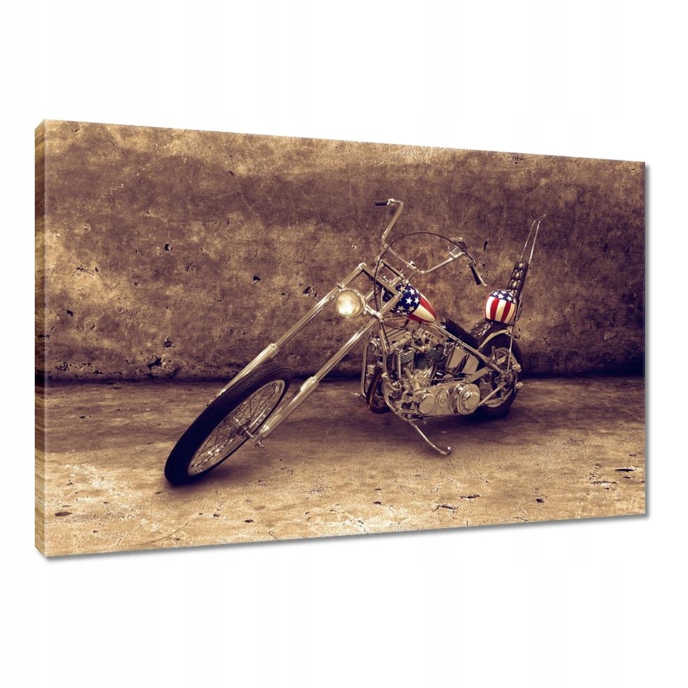 

Obrazy 120x80 Motocykl w kolorze sepii