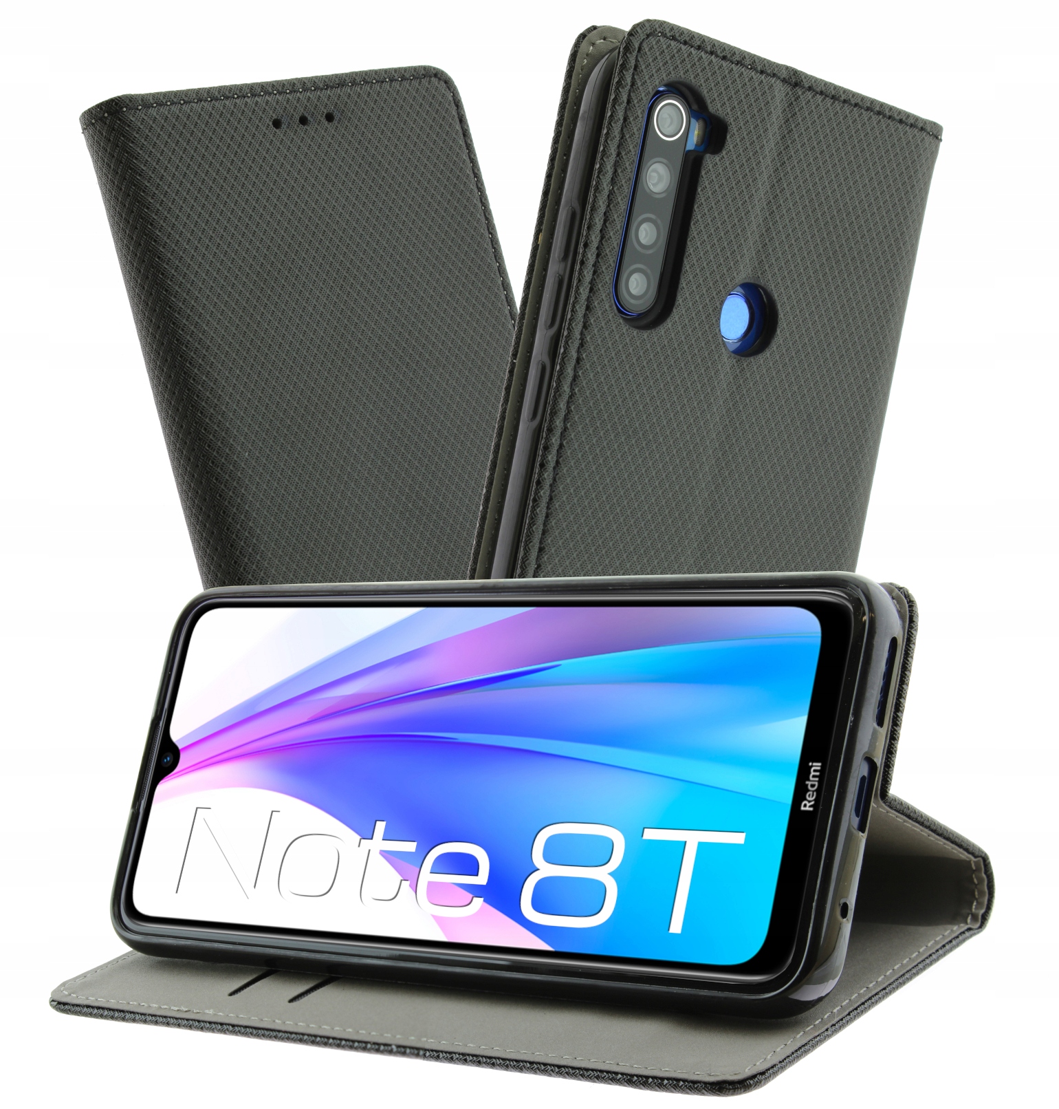 

Etui Z Klapką Do Xiaomi Redmi Note 8T Magnet