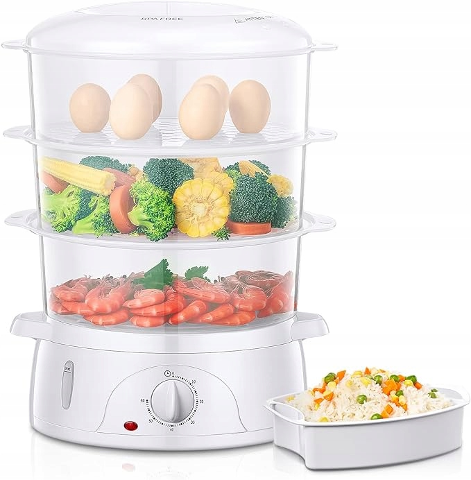 Parowar Fohere HY-4401N biały 800 W