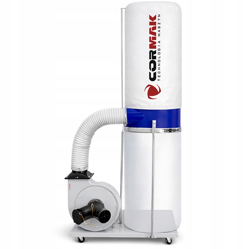 ODCIĄG TROCIN WIÓR PYŁU WENTYLATOR CORMAK 2530 M³/H 1500W POLSKA PRODUKCJA