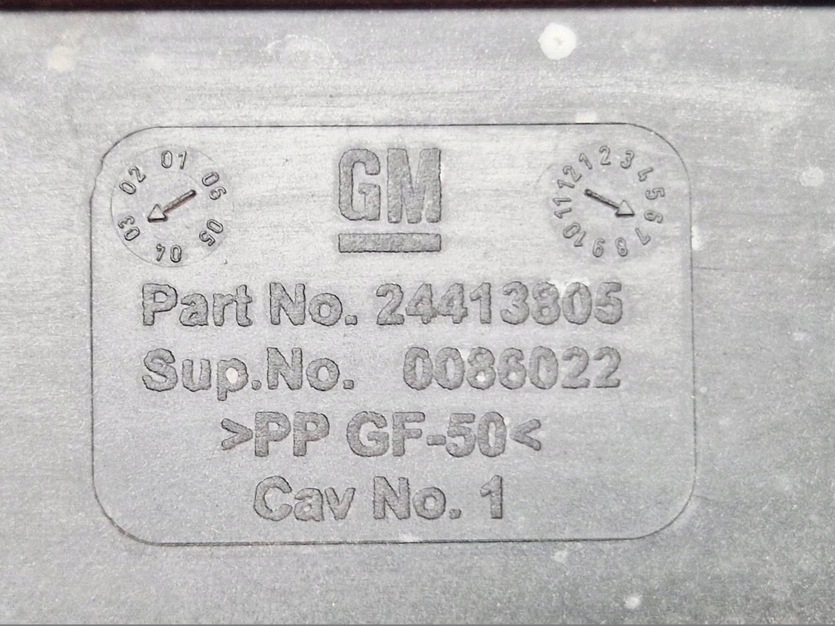 Porta per batteria Opel Vectra C 24413805