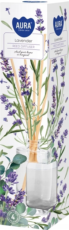 Odświeżacz DYFUZOR ZAPACHOWY Bispol dz45 Aura LAWENDA 45 ml
