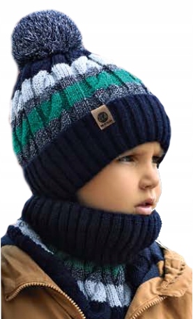 

Czapka Komin Dla Chłopca Zimowy 5-10 lat