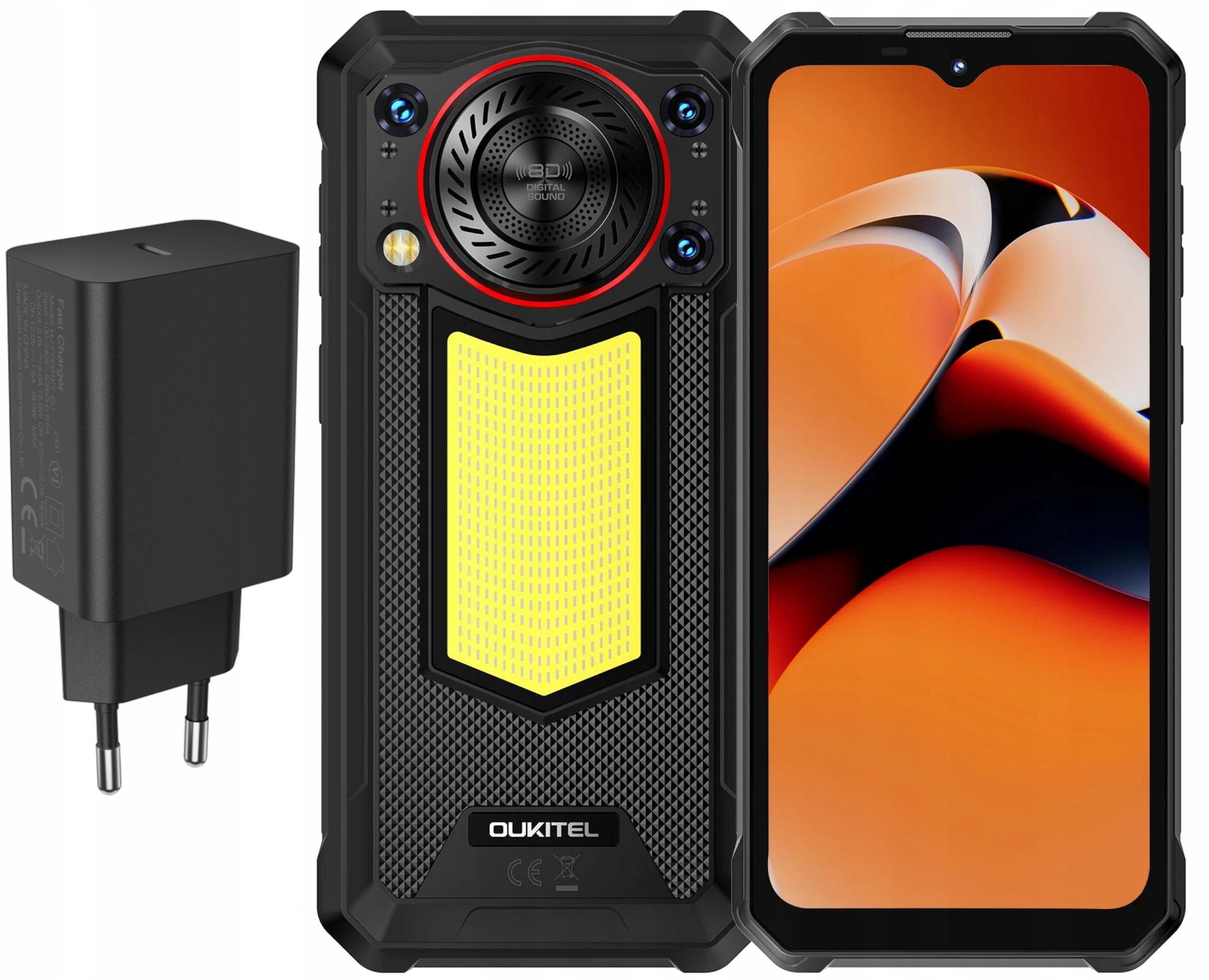 Oukitel WP53 Pro 4G 8/256GB 11000MAH 6,52" IP68 Wi-Fi Android Ładowarka