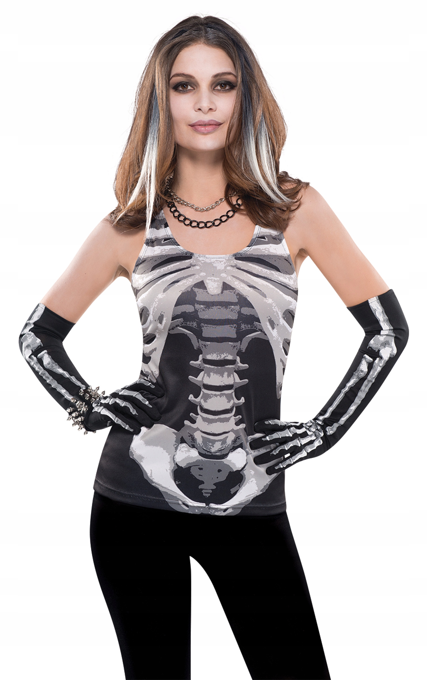 

Top szkielet Halloween + Gratis!