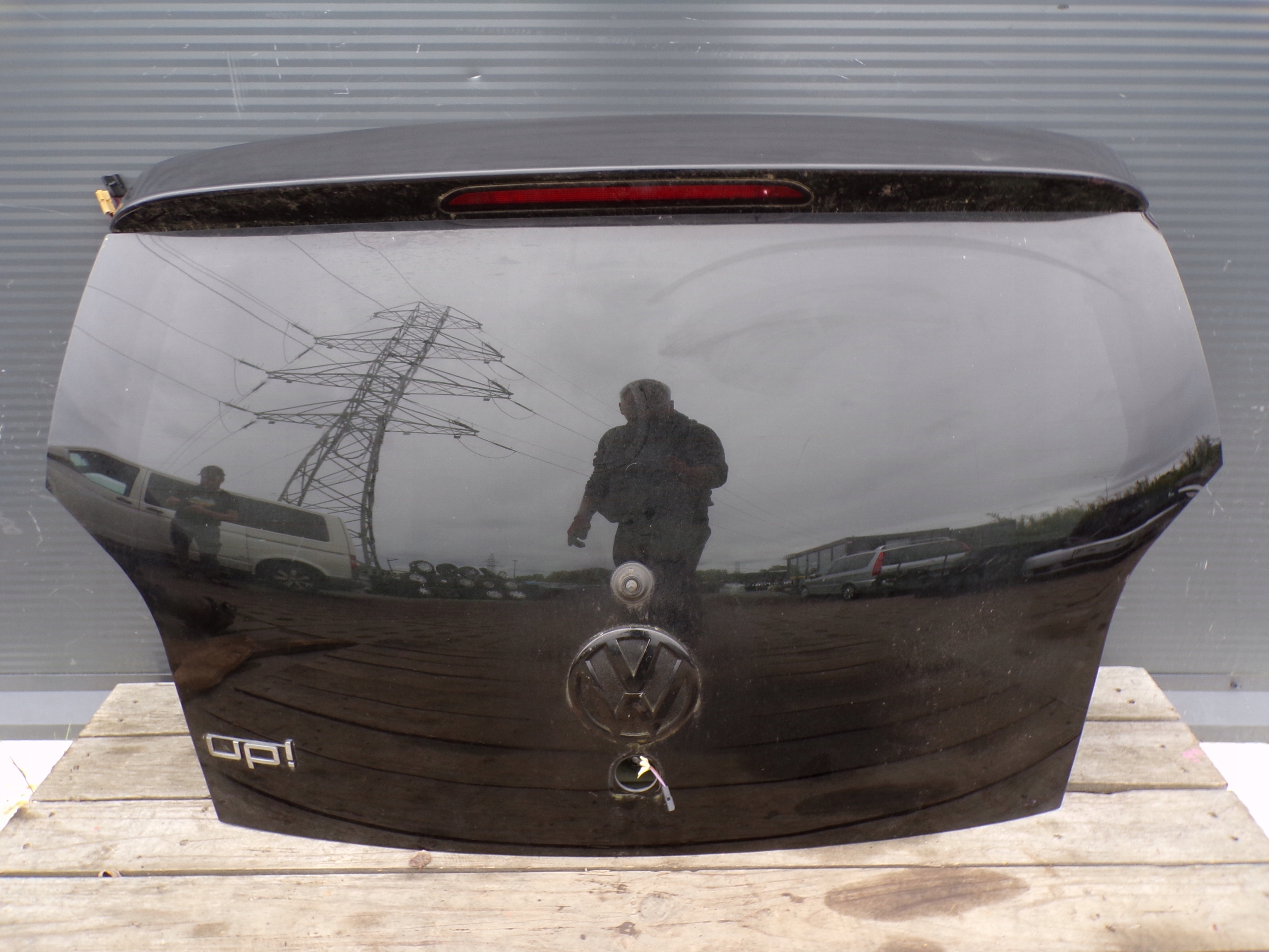 trunk door boot rear VOLKSWAGEN UP colour LC9X