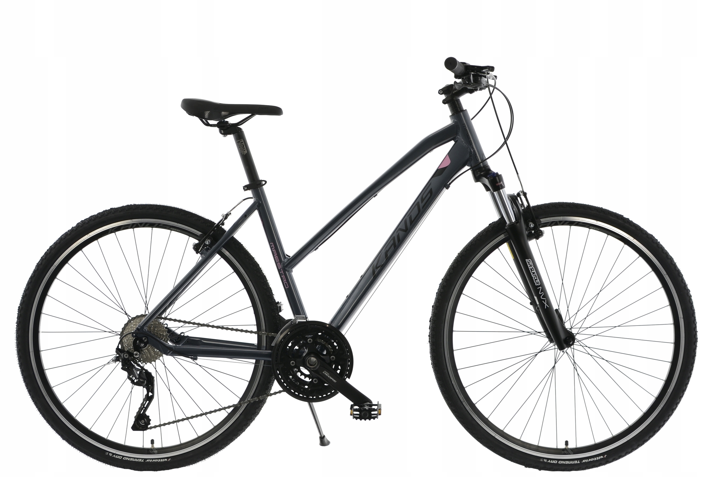 Rower Kands Crossowy 28 Maestro D17 grafiróżo r22 28 Maestro D17