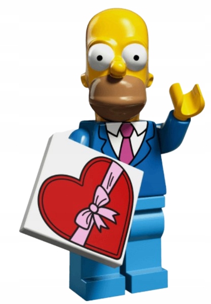 Lego Figurka Simpsons sim028 colsim2-1 Datum Noc Homer Nový Sáček