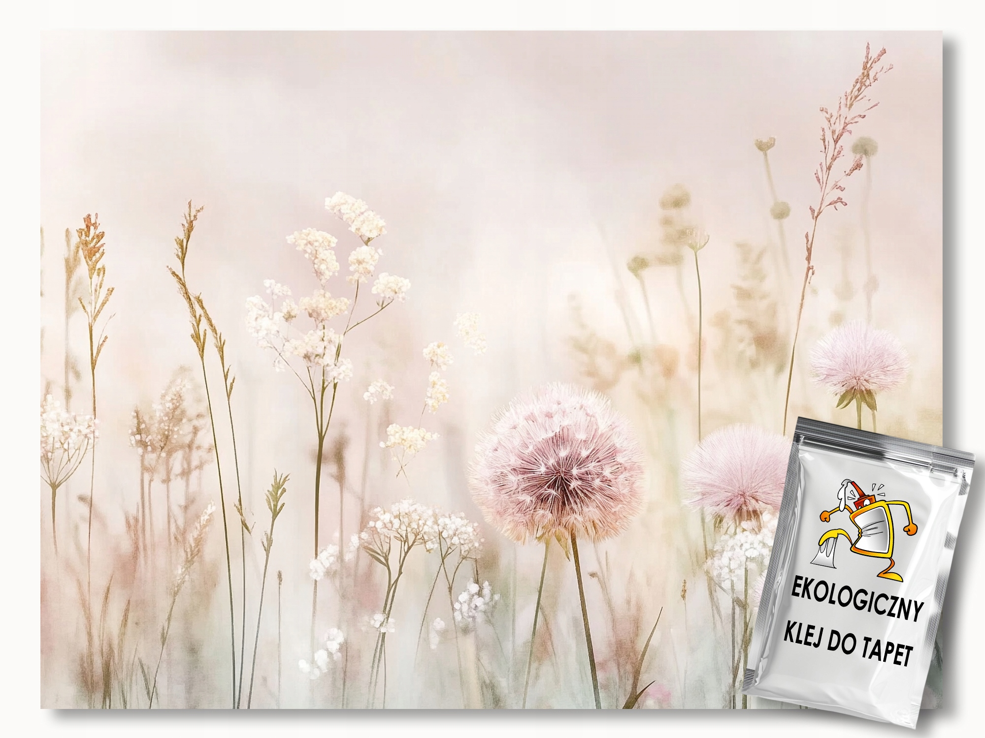 Fototapeta Flizelina Příroda Zahrada Louka Květiny Boho 200x140 lepidlo