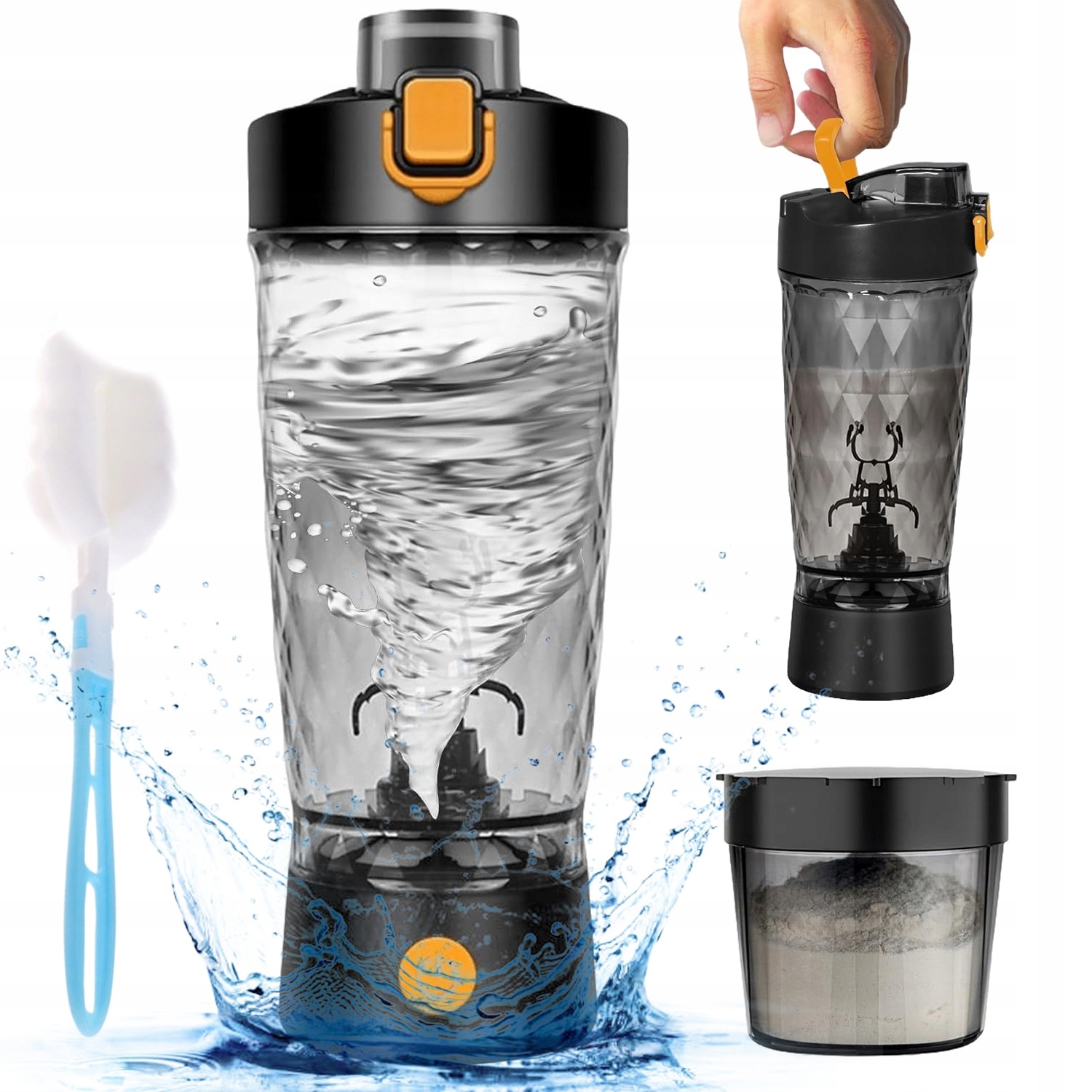Elektrický Šejkr O Objemu 550 ML Vhodný Pro Proteinový Prášek
