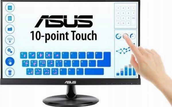 Dotykový monitor 21,5 palca Asus VT229H Fhd Ips 10-bodový Hdmi D-sub Usb