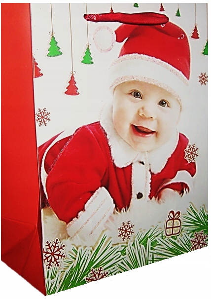 

Świąteczna Torebka Christmas Girl 23/18/9 wzór 1