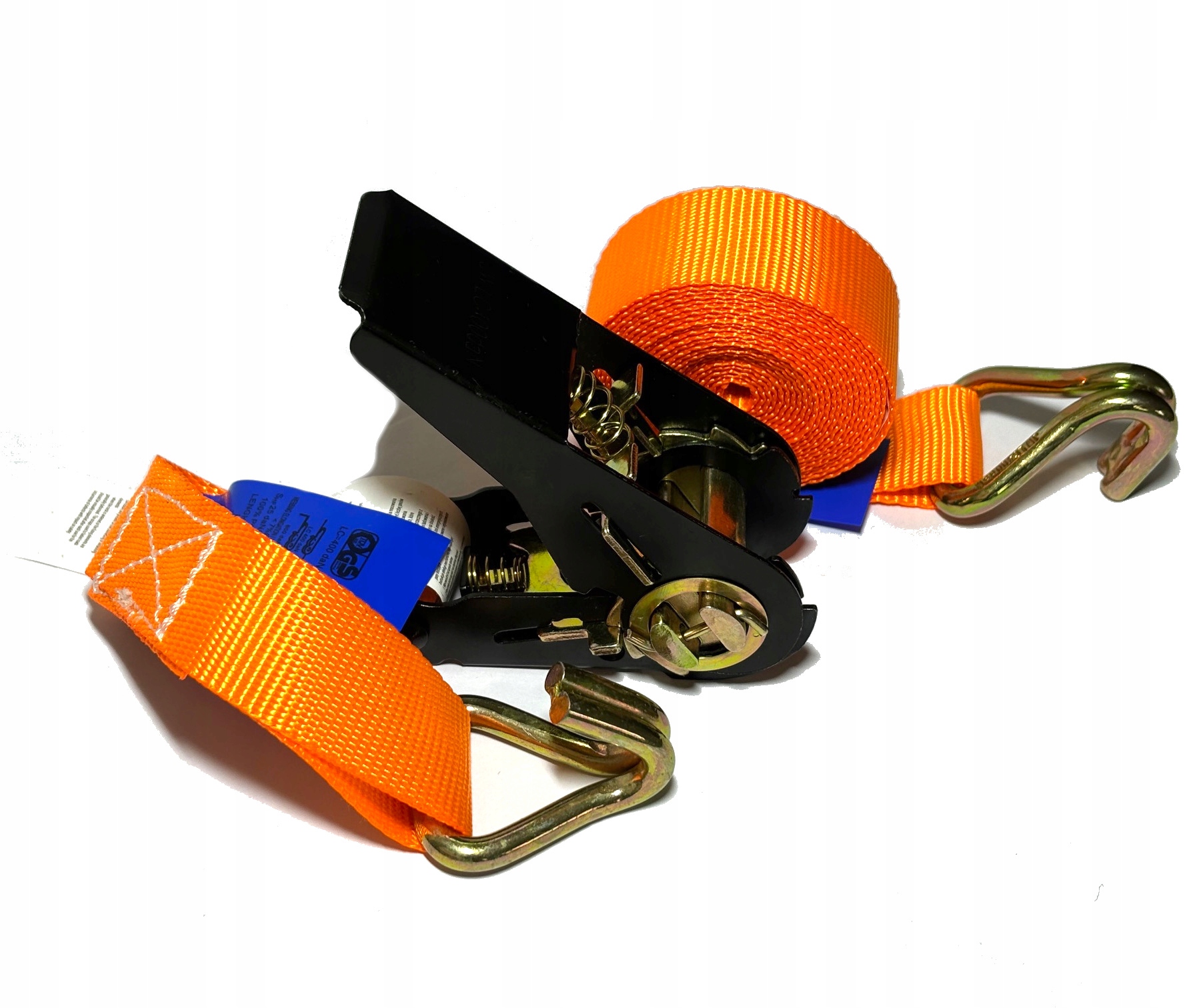 Pasy Transportowe 6M 25MM 1000KG pas transportowy Komplet Z Napinaczem Pl