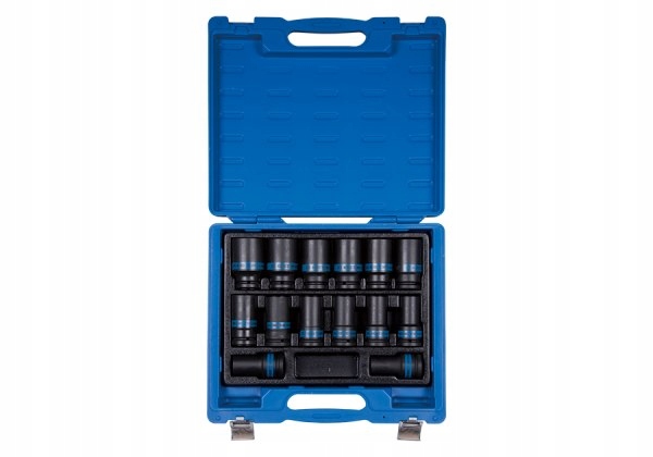 ZESTAW NASADEK UDAROWYCH 3/4 14cz. DŁUGIE 6-kąt. 19 - 41mm, WALIZKA King To