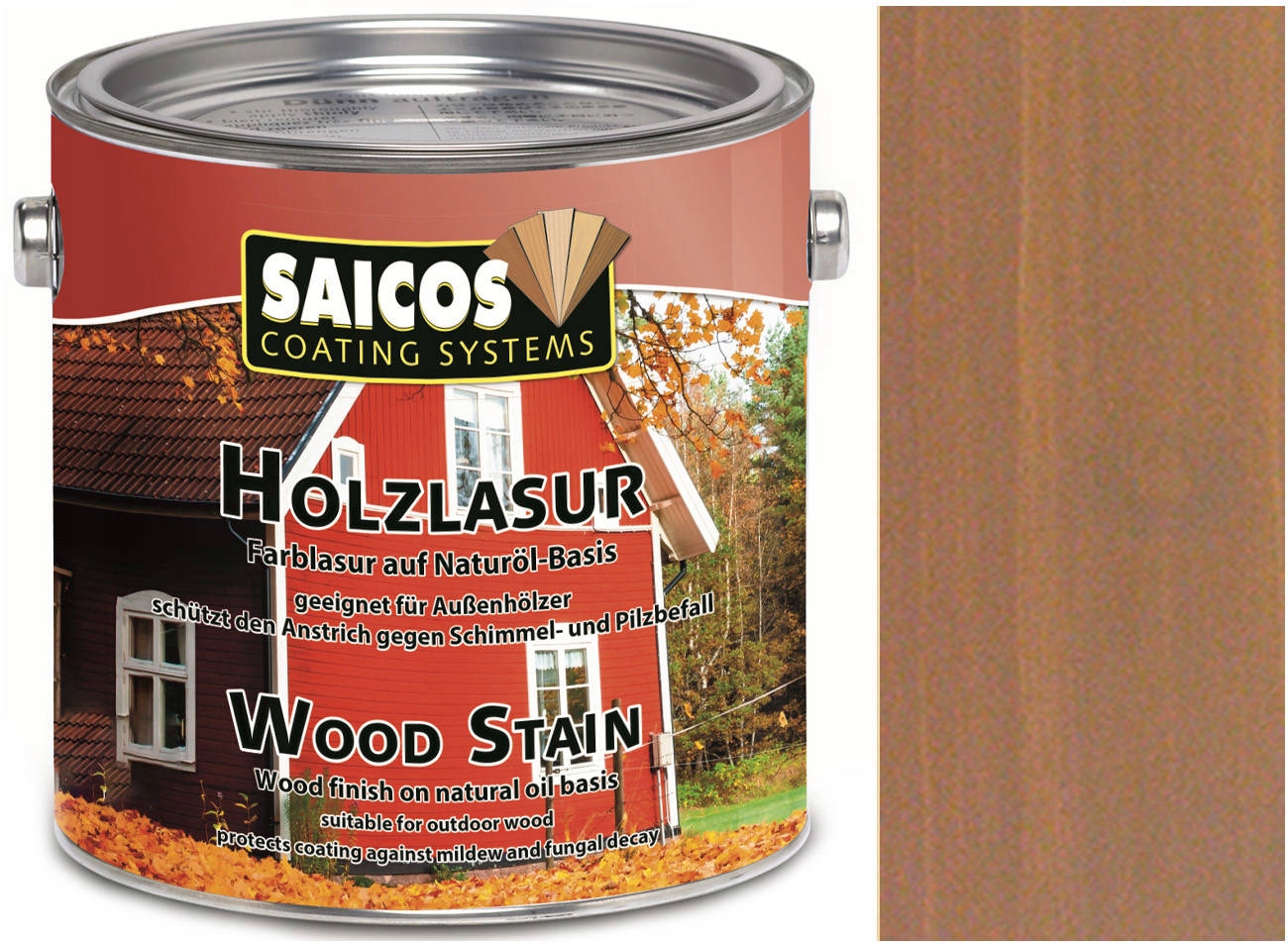 Saicos Olejová lazura Písek 0018 0,75L