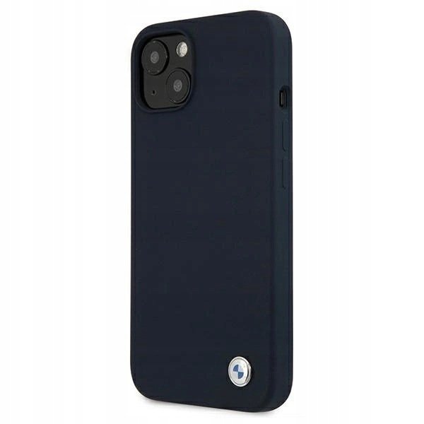 Etui Bmw Silicone Signature na iPhone 13 mini granatowe