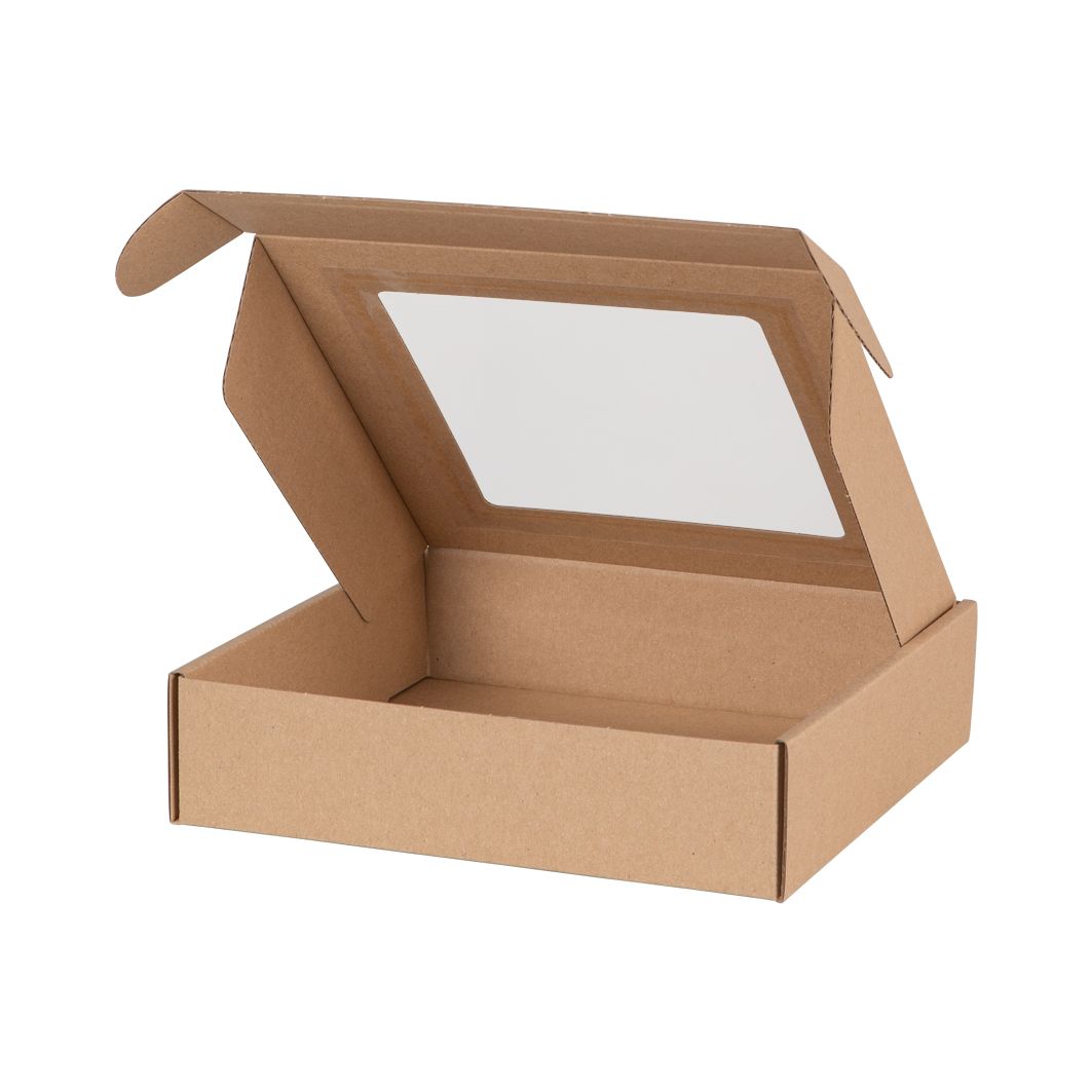 

Karton fasonowy z okienkiem prezentowy 20X20X5 cm