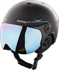 Lyžařská přilba Black Crevice Saalbach Matt Black Blue M 54-57 cm