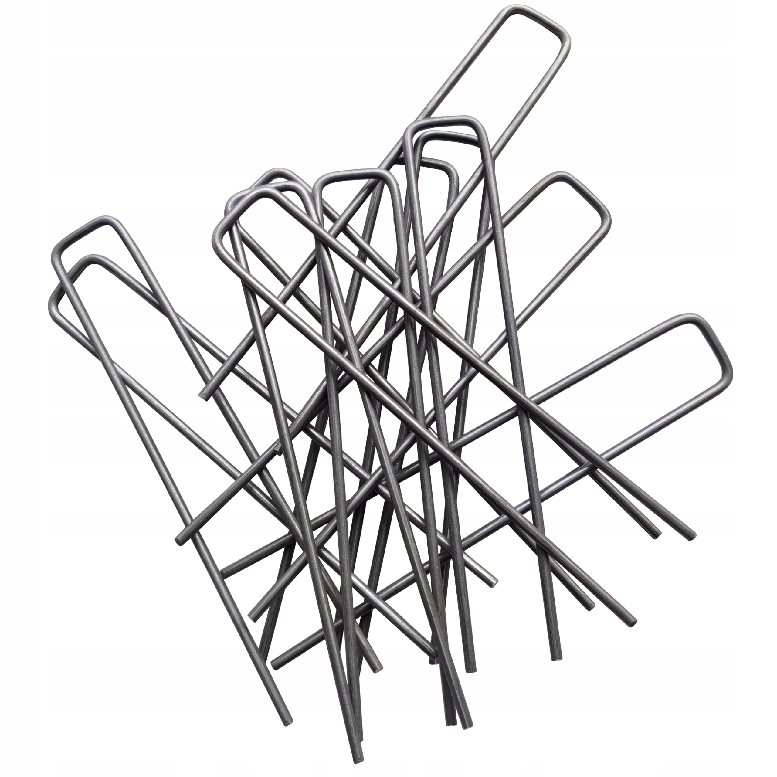 

Szpilki Kołki metalowe do agrotkaniny U 14cm x50