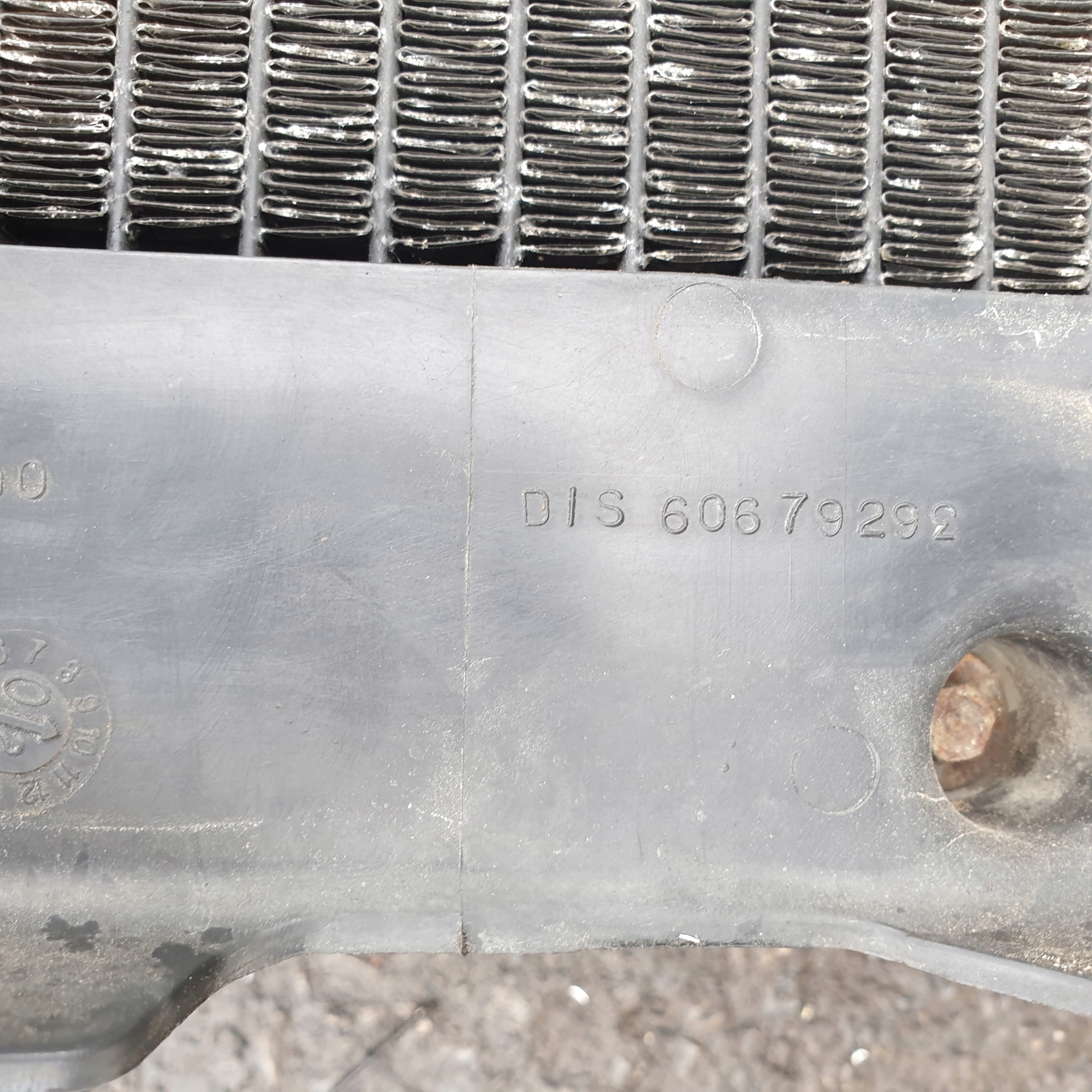 water cooler KLIMY LANCIA THESIS 3.0B KOMPLET OE