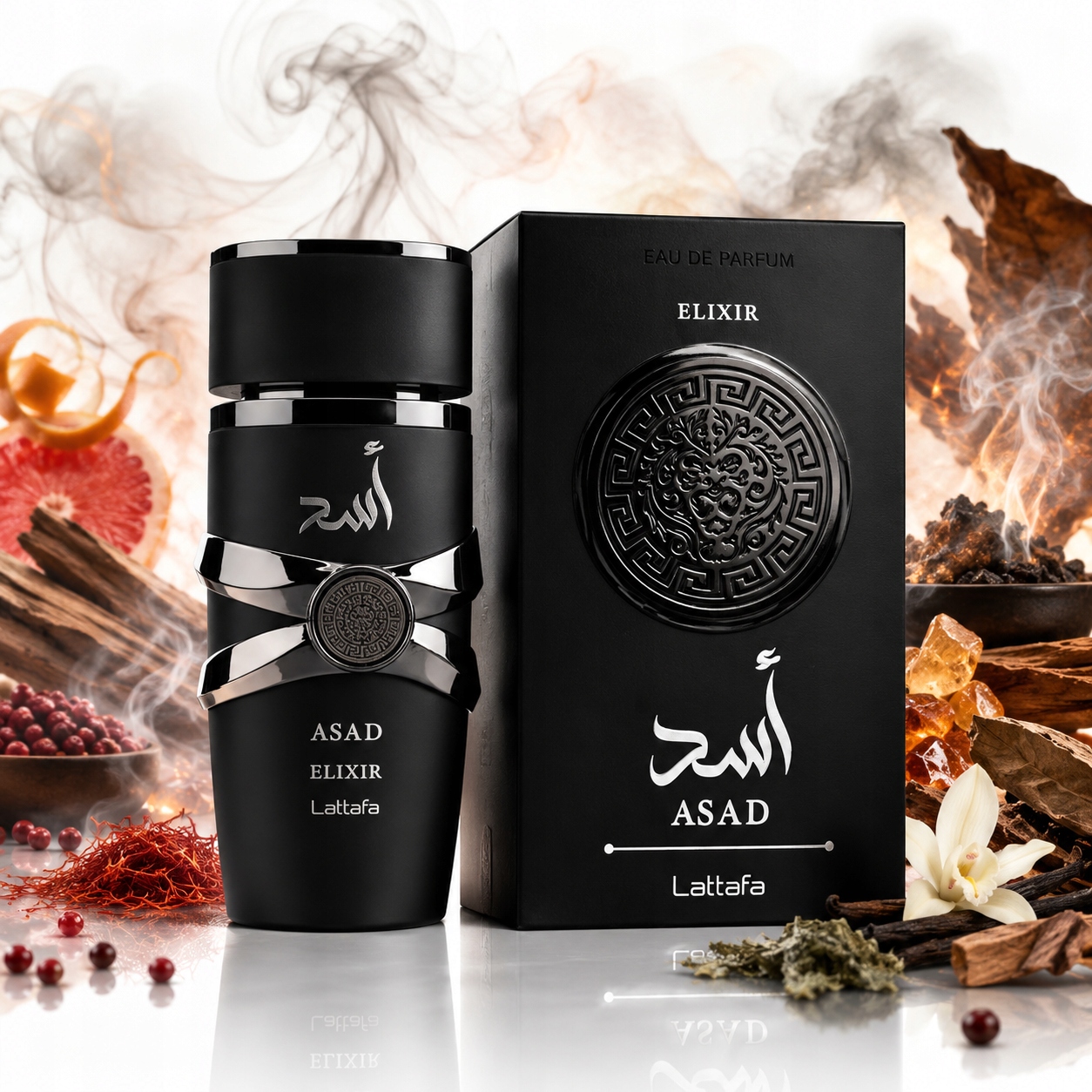 Pánský parfém Lattafa Asad Elixir Edp 100ml – Tmavá síla a kouřová luxusnost