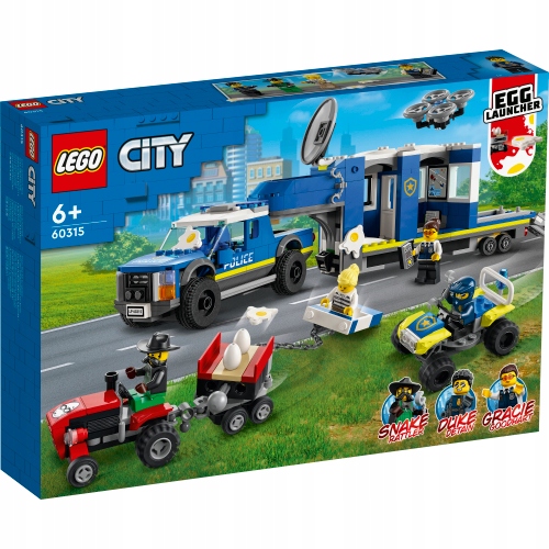 

Lego 60315 City Mobilne Centrum Dowodzenia Policji