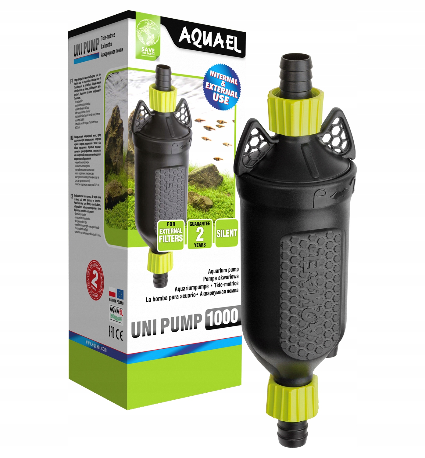 

Aquael Unipump 1000 l/h Pompa Do Akwarium 15W
