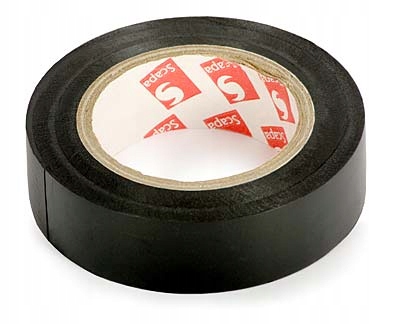 

Taśma izolacyjna Pvc Scapa 10m czarna