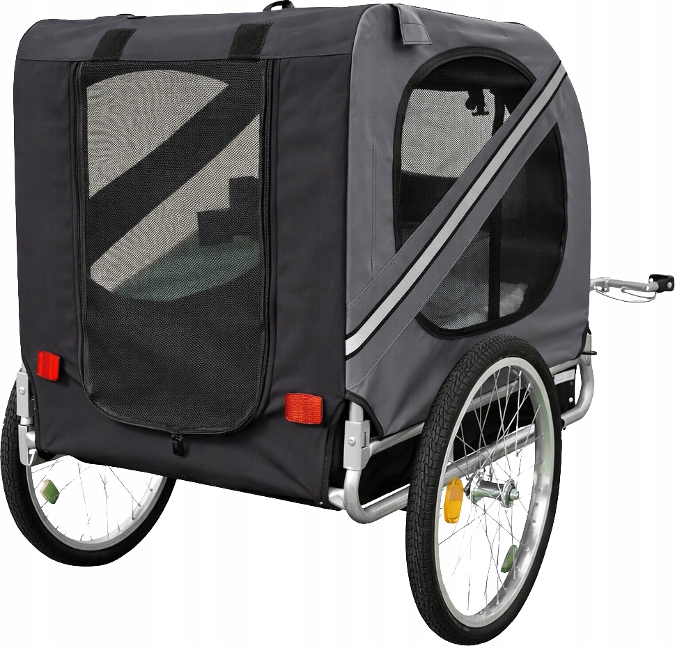 Przyczepka Rowerowa dla Psa Zwierząt Kota do Roweru Przewozu Transportowa