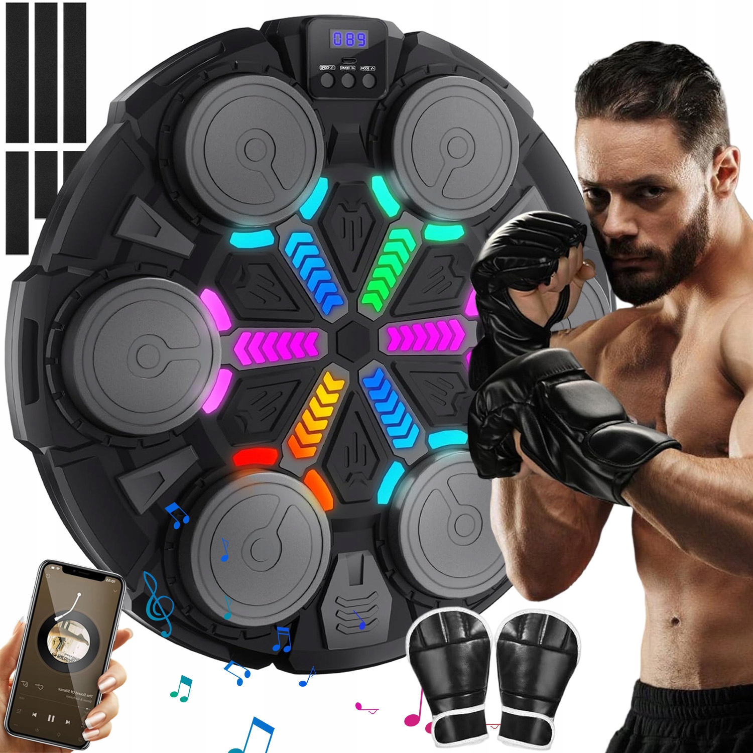 Boxovací Deska Hudební Stěna Pro Cvičení Hudební Boxovací Stroj Pro Cvičení