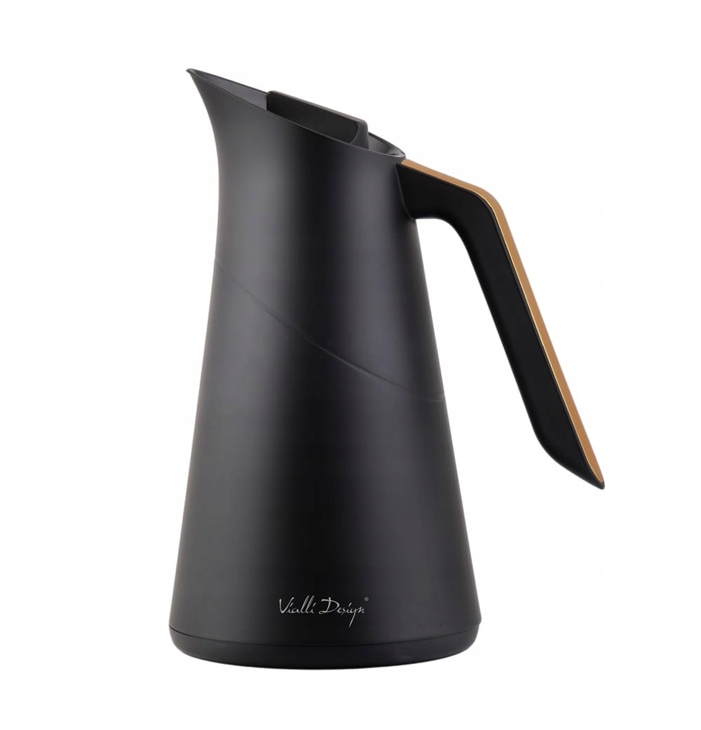 Termos se skleněnou vložkou Soho 1 L Černý