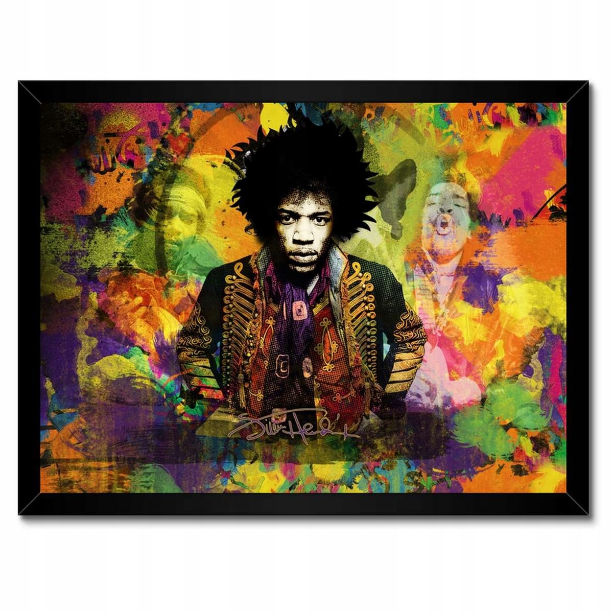 Plakáty v rámu 40x30 Jimmy Hendrix