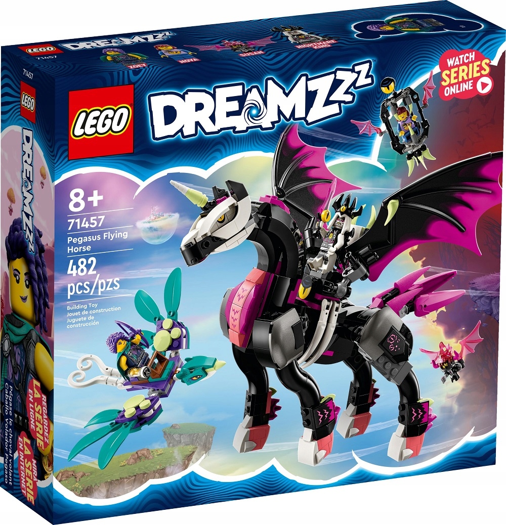 Lego Dreamzzz Stavebnice 482ele Létající Kůň Pegasus 71457