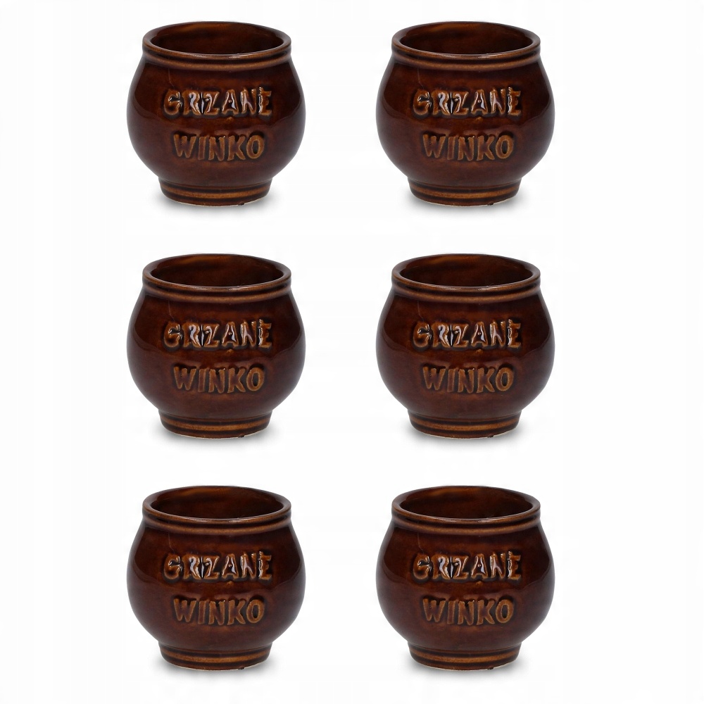

Zestaw Grzanego Wina Grzańca Kubki 300 ml 6 szt