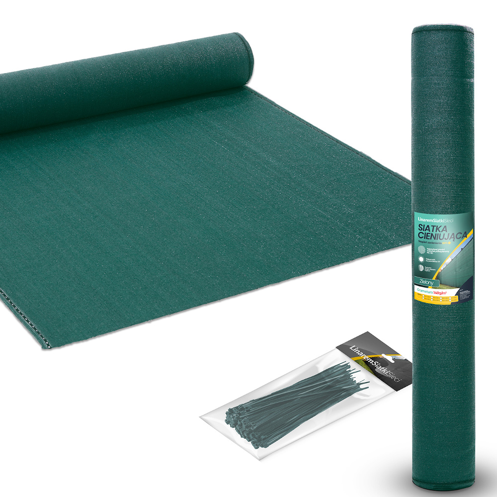 

Siatka Cieniująca Przeciwwiatrowa Osłonowa 2x25