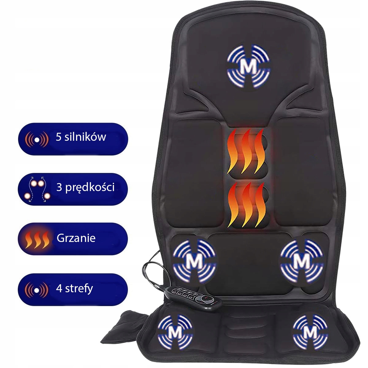 Mata Masująca do masażu pleców masażer Shiatsu