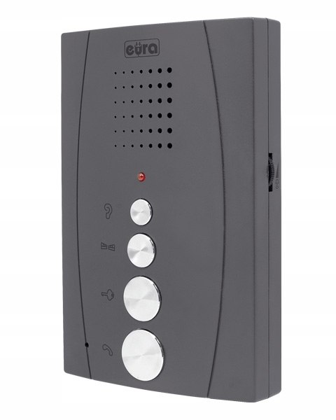 Unifon Grafit do wideodomofonów i domofonów Eura ADA-12A3 bezsłuchawkowy