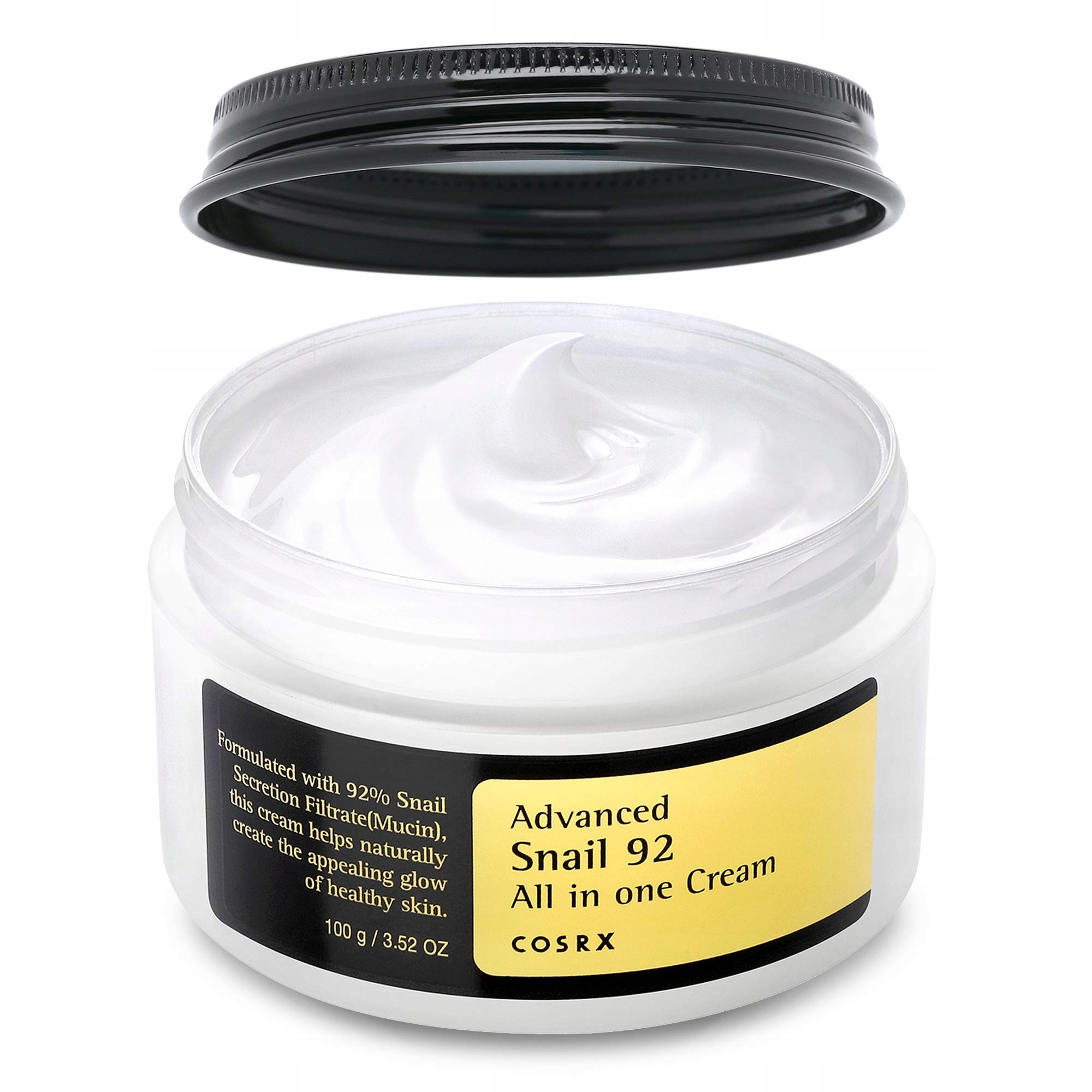 COSRX - Advanced Snail 92 Cream - Wszechstronny Krem ze Śluzem Ślimaka 100g