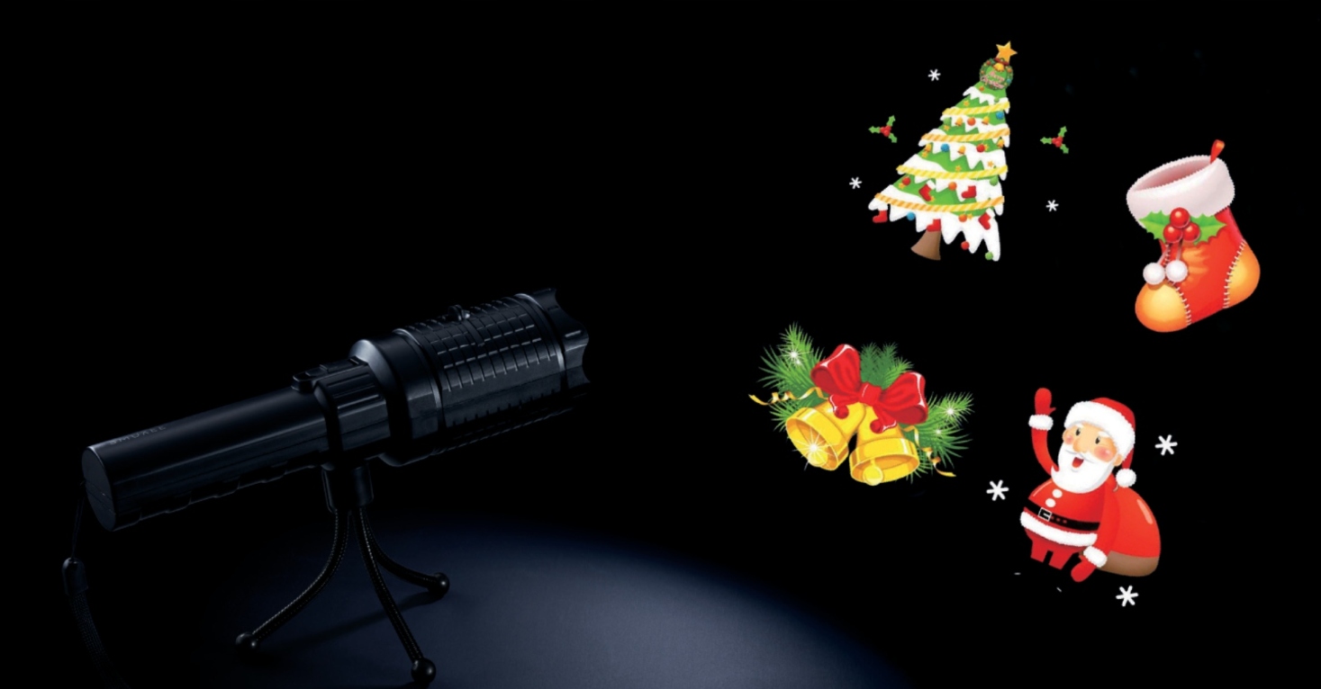 ŚWIĘTA !!! Lampka projektor Smukee Różne slajdy ŚWIĘTA, ZIMA, HALLOWEEN!