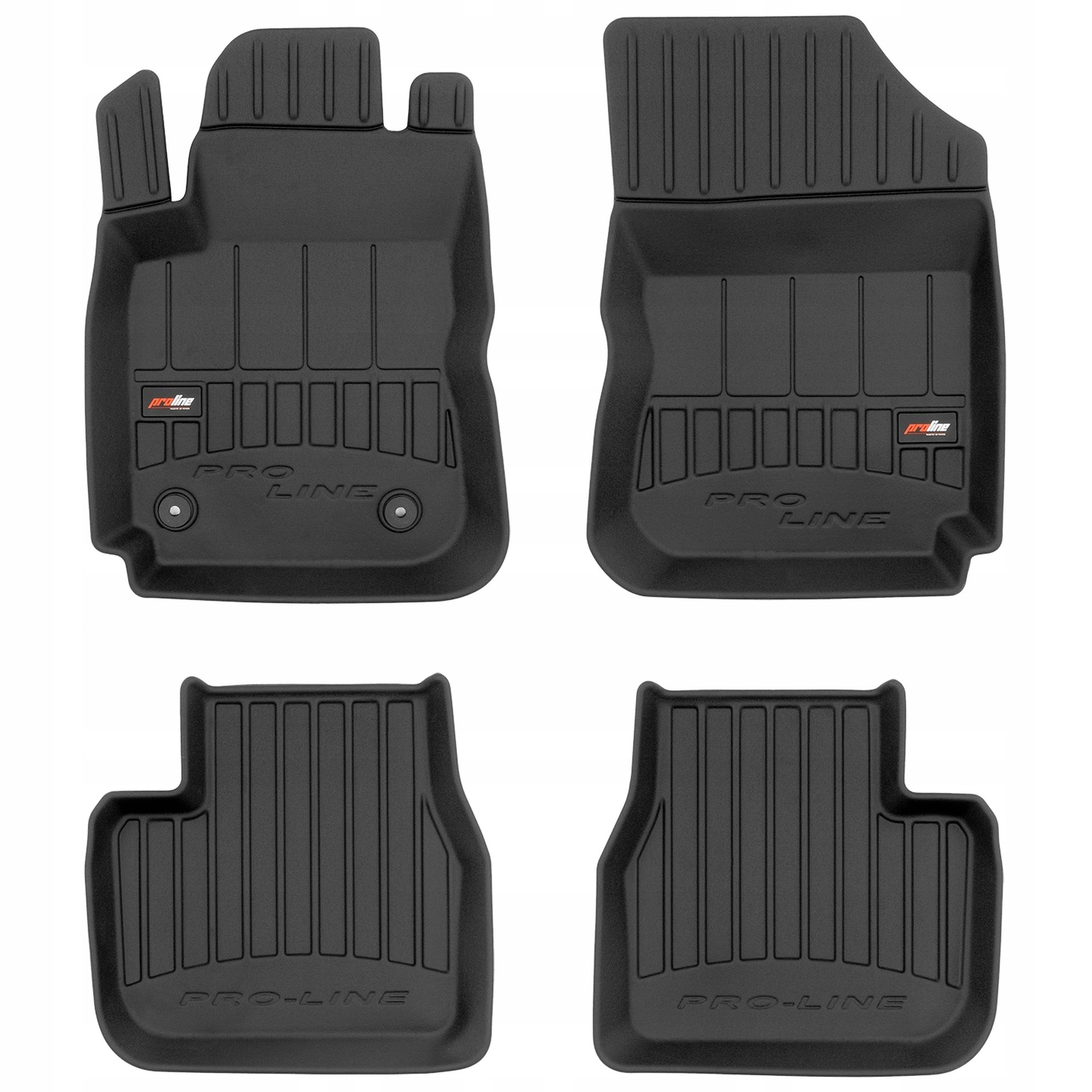 Dywaniki gumowe 3D do Citroen C4 Cactus od 2014