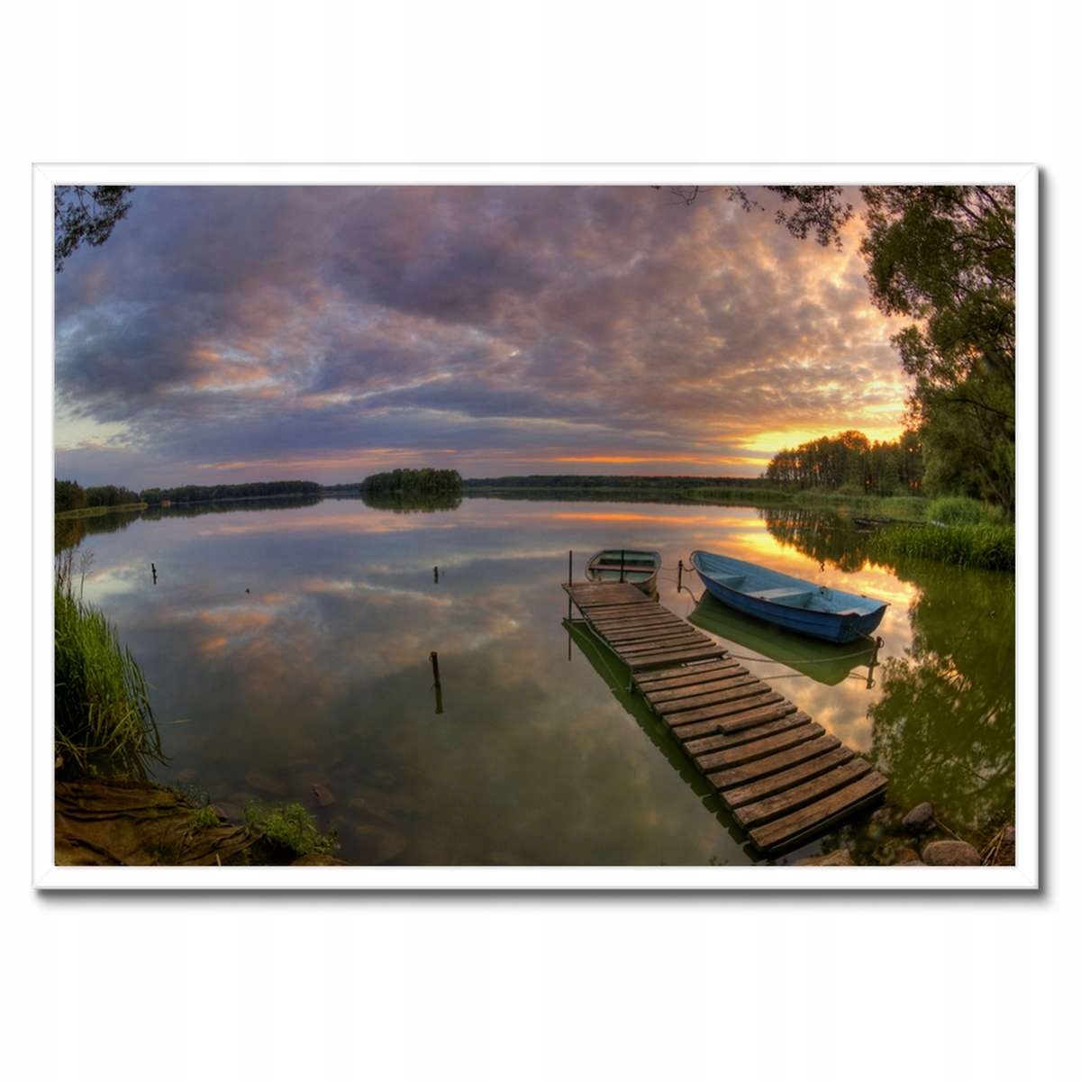 Plakáty v rámu 70x50 Západ slunce Wolsztyn