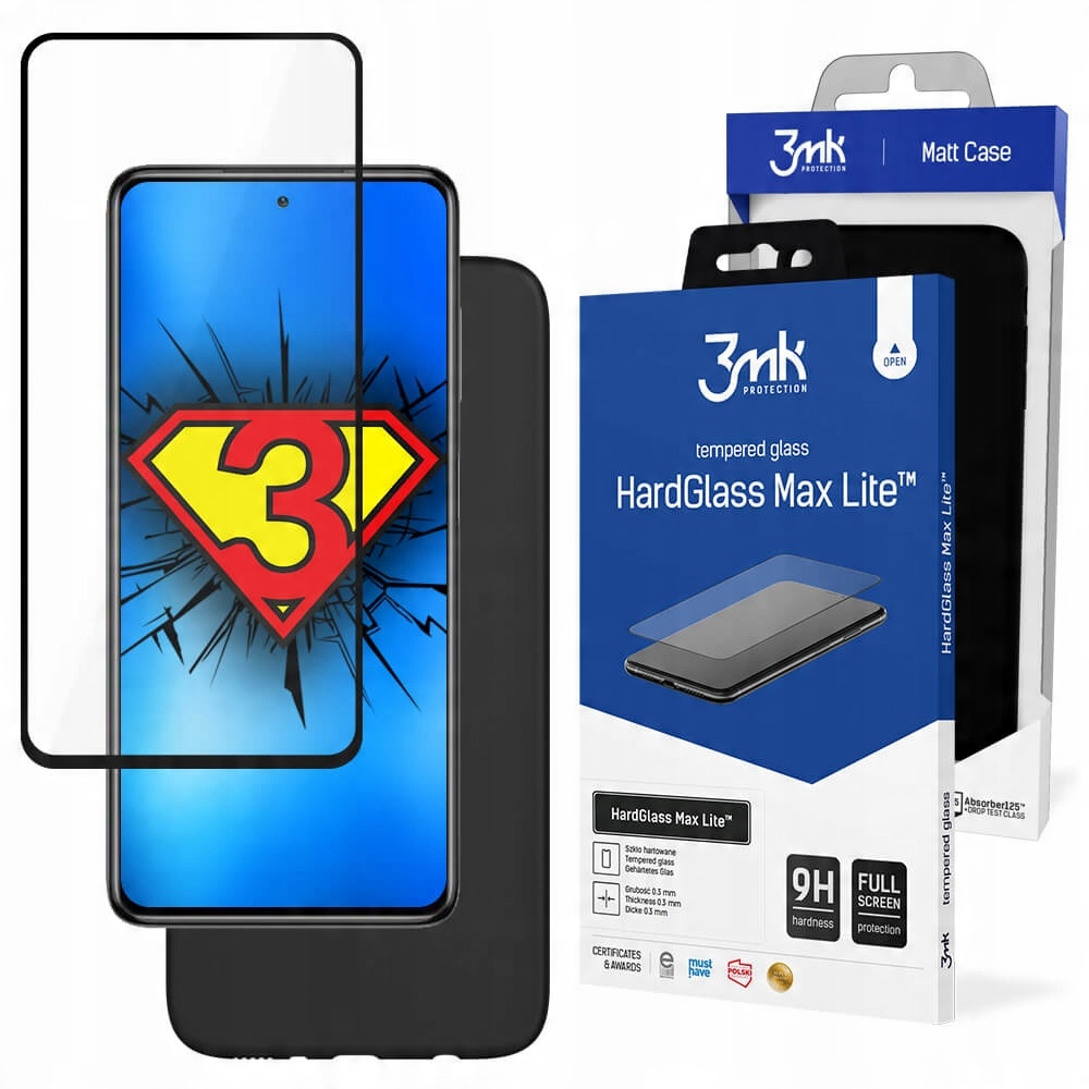 

Szkło hartowane + Etui Case 3mk do Xiaomi Poco X3