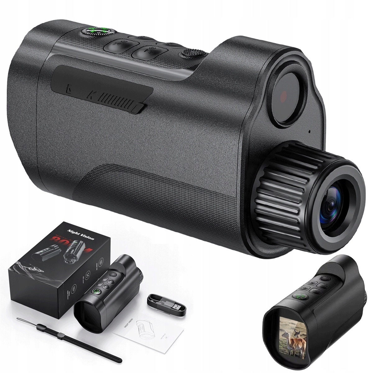 Infračervené noční vidění 10x Zvětšení s připojením pro sdílení