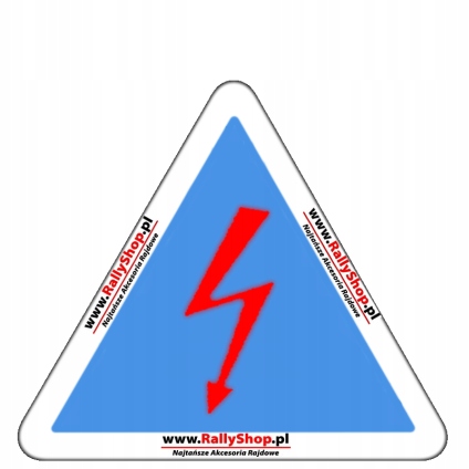 Naklejka RallyShop.pl: Wyłącznik prądu