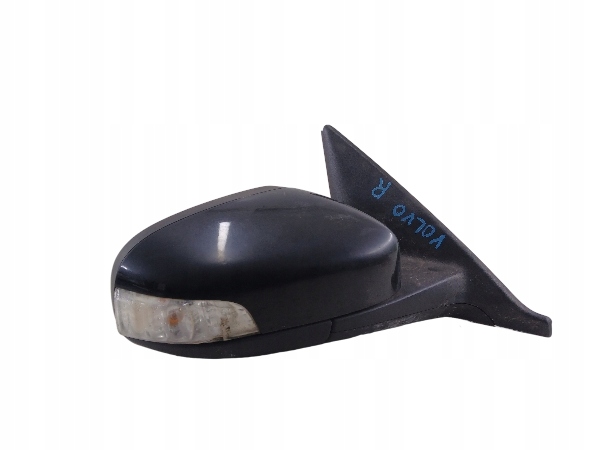 VOLVO V50 mirror right 6 PIN black,
