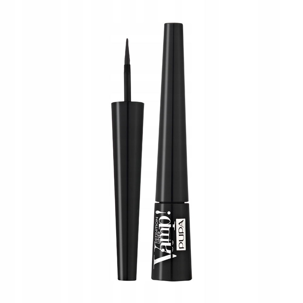 Pupa Vamp! Eyeliner w pędzelku Black 100