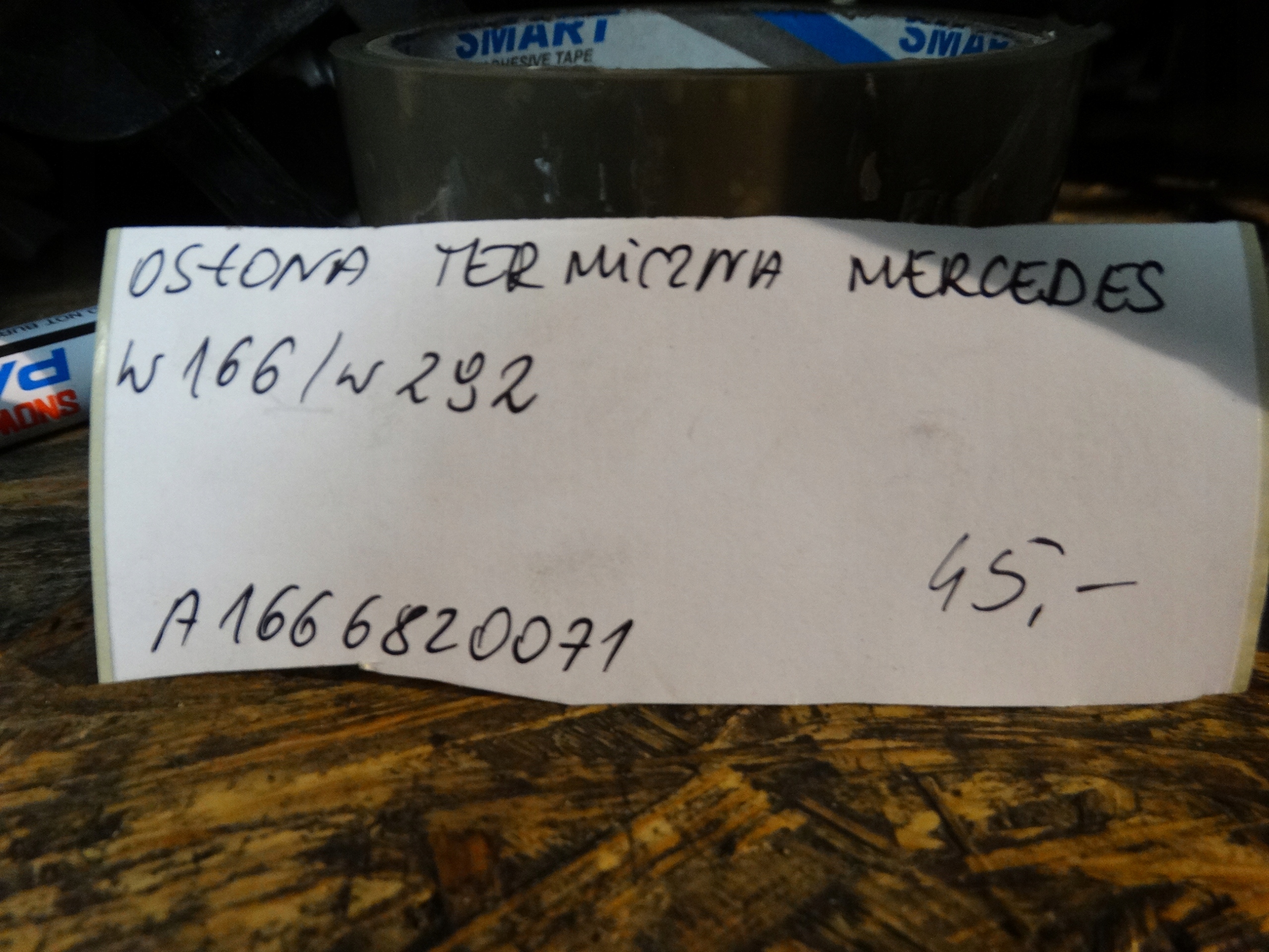 IDEAL BLENDE ABDECKUNG TERMICZNA MERCEDES W166 W292 1