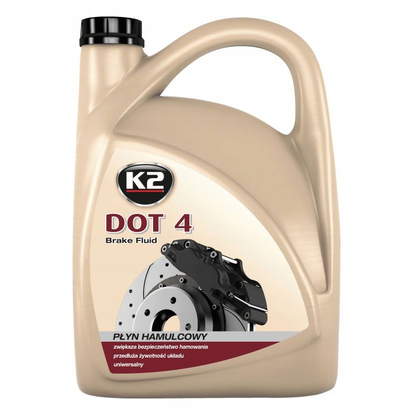 K2 DOT4 5L тормозная жидкость DOT-4